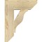 Ekena Millwork Funston Slat Rough Sawn Bracket, Douglas Fir, 4"W x 14"D x 18"H BKT04X14X18FST06RDF - alternate 4